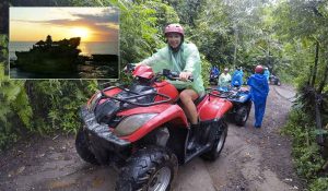 Bali Quad Biking and Tanah Lot Sunset Tour