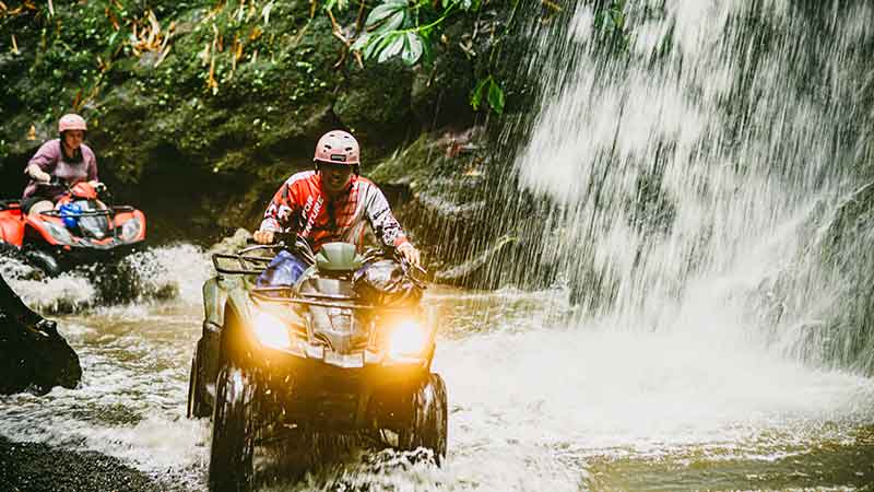 Combo ATV and Ayung River Rafting with Lunch