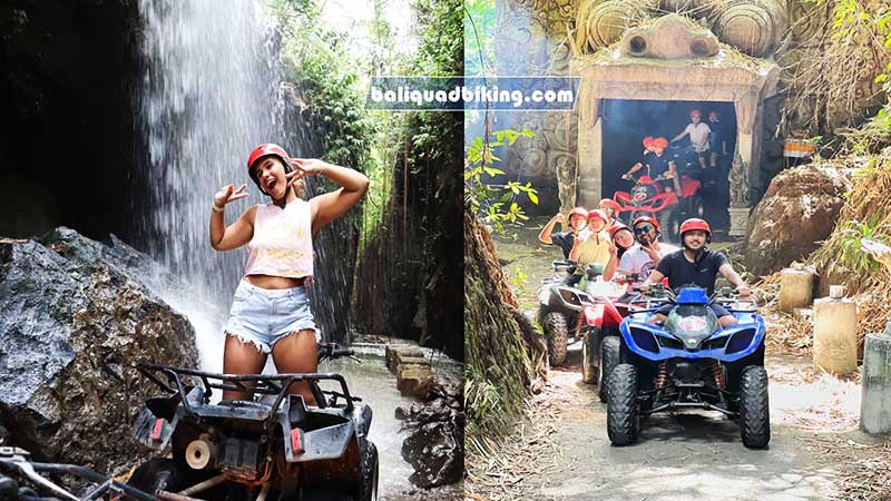 Off Road Quad Bike waterfall & Barong Cave